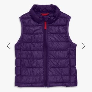 Primary sz12 purple Puffer Vest